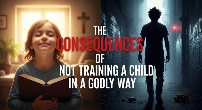 Consequences of not training a child in a godly way